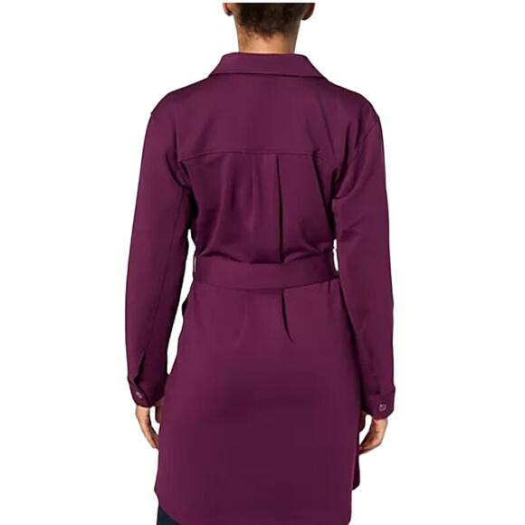 QVC BEAUTIFUL by Lawrence Zarian Regular Ponte Button-Front Jacket NWOT SIZE S - Picture 2 of 7